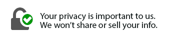 your privacy is important to us
